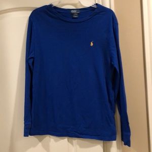 Boys Long Sleeve Polo T-shirt